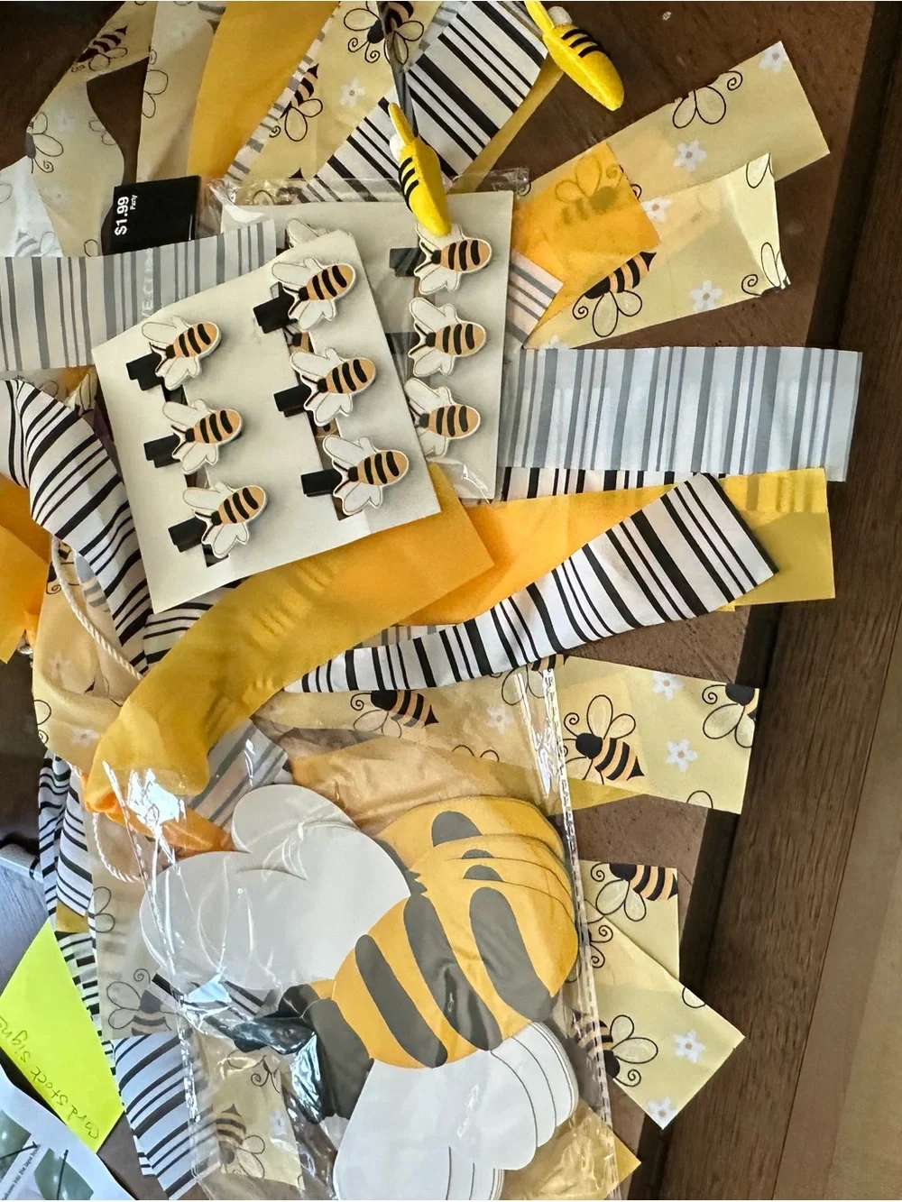 Winnie-Themed Yellow First Birthday Party Kit